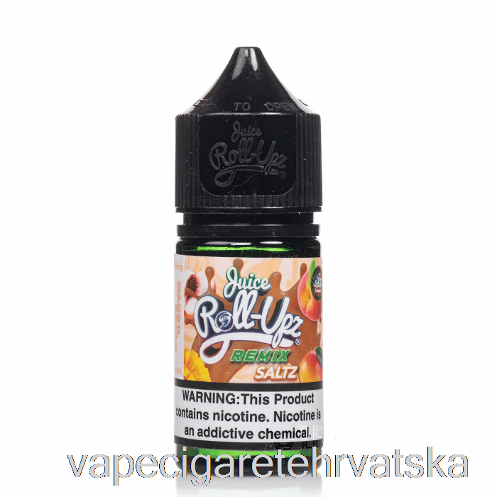 Vape Hrvatska Mango Breskva - Juice Roll Upz Remix Soli - 30ml 25mg